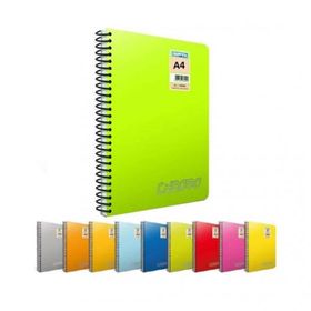 Gipta Chromo 80 Yp. A4 Spiralli Pp. Kapak Kareli 4'lu Defter