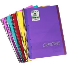 Gıpta Chromo A4 Çizgili 80 Yaprak Spiralli Defter