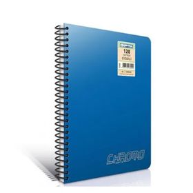 Gıpta Chromo Spiralli PP Kapak A5 120 Yaprak Çizgili Defter
