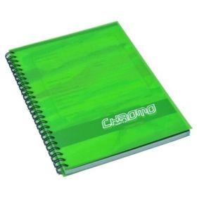 Gıpta Chromo Spiralli Yeşil Plastik Kapak 80 Yaprak A4 Kareli Defter