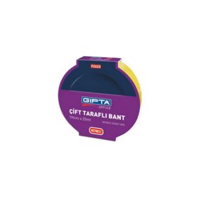 Gıpta Çift Taraflı 19 mm X 25 metre Bant