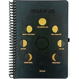 Gıpta Circle Of Life Sp Deri Kapak 17x24 cm 120 Yaprak Çizgili Defter