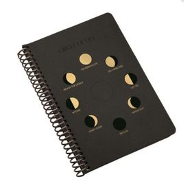 Gıpta Circle Of Life Spiralli Sert Deri Kapak 120 Yaprak 17x24 Kareli Defter