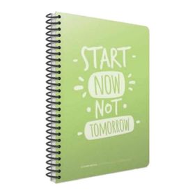 Gıpta Clever Notes A4 80 Yaprak Kareli Plastik Kapaklı Spiralli Defter