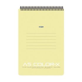 Gıpta Color-X A6 60 Yaprak Spiralli Pp Kapaklı Çizgili Bloknot