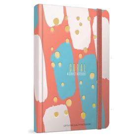 Gıpta Coral Spiralli Kapak Kareli 120 Yaprak 17x24 cm Defter