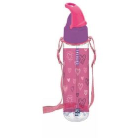 Gıpta Crystal Tritan Desenli Pipetli 500 cc Matara