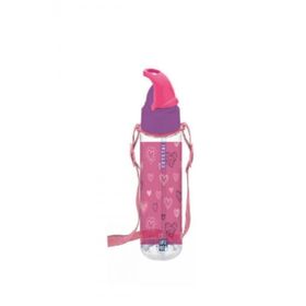 Gıpta Crystal Tritan Desenli Pipetli 500 cc Matara