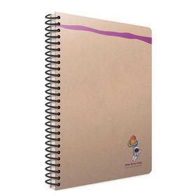 Gıpta Deepspace Notes Spiralli 16x16 cm 100 Yaprak Çizgili Defter