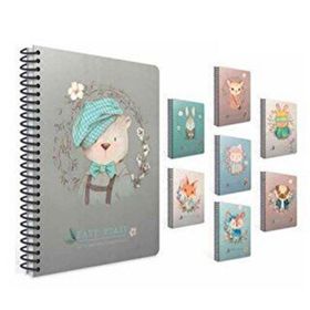 Gıpta Easy Notes Sp.sert Kapaklı 17x24 cm 120 Yaprak Kareli Defter