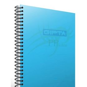 Gıpta Eko Spiralli Mavi Plastik Kapak 60 Yaprak A4 Kareli Defter