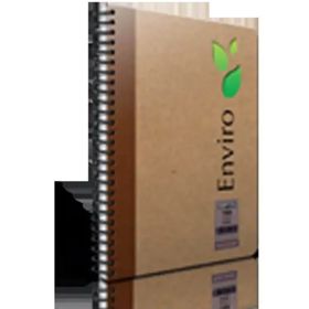 Gıpta Envir Kraft Not 17x24 cm Spiralli Sert Kapak Defter