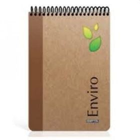 Gıpta Enviro Spiralli Kraft Sert Kapak Çizgili 17x24 100 Yaprak Bloknot