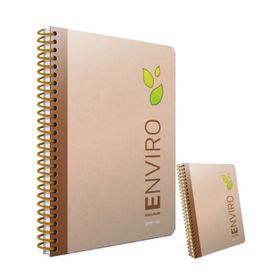 Gıpta Envıro Spiralli Seperatörlü Sert Kapak 17X24 100 Yp.Çizgili Defter