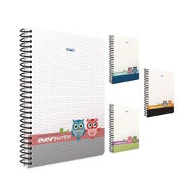 Gıpta Evernote Spiralli Ofset PP Kapak A4 80yp Kareli Defter