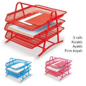 Gıpta F0005 3 Katlı Hareketli Evrak Rafı
