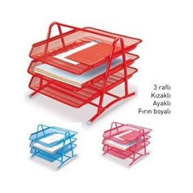 Gıpta F0005 3 Katlı Hareketli Evrak Rafı