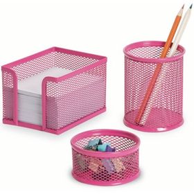 Gıpta F0033 3Lü Metal Pembe Masa Seti