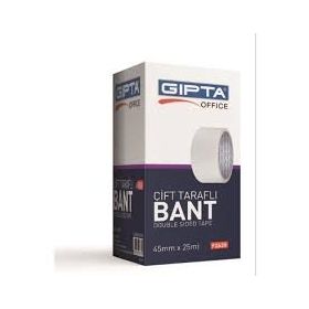 Gıpta F2623 19 mm X 25 mt Çift Taraflı Bant