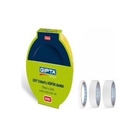 Gıpta F2642 19 mm x 3 m Çift Taraflı Köpük Bant