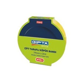 Gıpta F2644 38 mm x 3 mt Çift Taraflı Köpük Bant