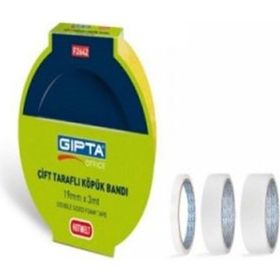 Gıpta F2644 38 mm x 3 mt Çift Taraflı Köpük Bant