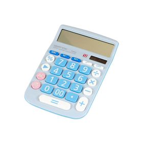 Gıpta F3046 12 Haneli Mavi Hesap Makinesi