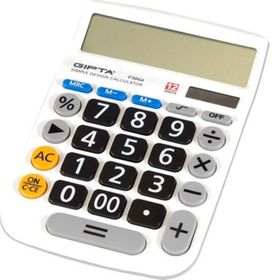 Gıpta F3046 Kırmızı Hesap Makinesi
