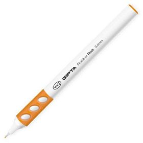 Gıpta Fineliner Thick Turuncu 0.4 mm Yuvarlak Gövde Keçeli Kalem