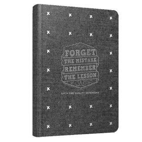 Gıpta Forget İplik Dikişli Gri Sert Kapak 120 Yaprak A5 Çizgili Defter