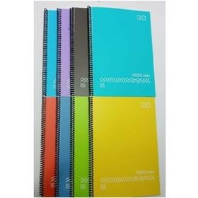 Gıpta Fresco Spiralli Plastik Pp Kapak 80 Yaprak Kareli 12'li Defter