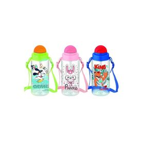 Gıpta Fun Tritan Desenli Pipetli 500 cc Matara