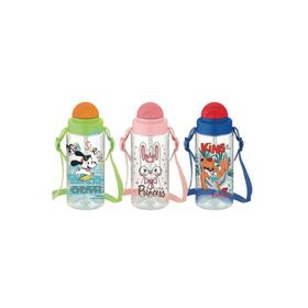 Gıpta Fun Tritan Desenli Pipetli 500 cc Matara