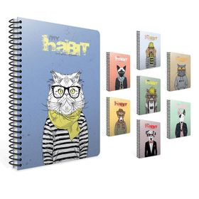 Gıpta Habit A4 80 Spiralli Yaprak Karton Kapaklı