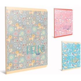 Gıpta Hello A4 60 Yaprak Tel Dikişli Karton Kapaklı Çizgili Defter