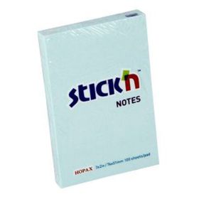 Gıpta Hopax Stıckn HE21146 Pastel Mavi 100 Yaprak 76x51 Yapışkanlı Not Kağıdı