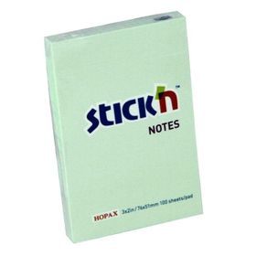 Gıpta Hopax Stıckn Pastel 21147 Yeşil 100 Yaprak 76x51 Yapışkanlı Not Kağıdı