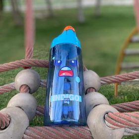 Gıpta Indıgo Tritan 500 ml Desenli Pipetli Matara