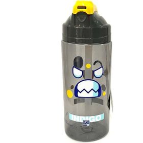 Gıpta Indıgo Tritan Desenli 500 ml Gri Pipetli Matara