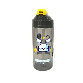 Gıpta Indıgo Tritan Desenli 500 ml Gri Pipetli Matara