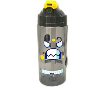 Gıpta Indıgo Tritan Desenli 500 ml Gri Pipetli Matara