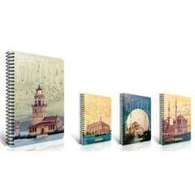 Gıpta İstanbul Pp Kapak A6 80 Yp Kare Defter