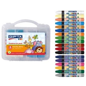 Gıpta K361 Çantalı Altıgen 18 Renk Pastel Boya