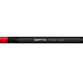 Gıpta K600001 Kırmızı 0.4 mm Fineliner Kalem