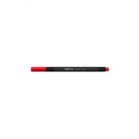 Gıpta K600001 Kırmızı 0.4 mm Fineliner Kalem