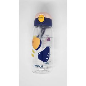 Gıpta K7549 Cool-J Mavi Pembe Medium 600 ml Kilitli Tritan Matara