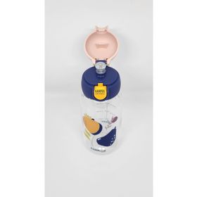 Gıpta K7549 Cool-J Mavi Pembe Medium 600 ml Kilitli Tritan Matara