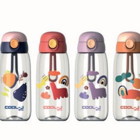 Gıpta K7551 Cool-J Medium Lila 600 ml Kilitli Tritan Matara