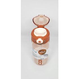 Gıpta K7553 Cool-J Hold 520 ml Kahverengi Askılı Kilitli Tritan Matara
