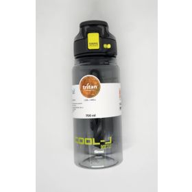 Gıpta K7558 Cool-J Well Siyah Yeşil 700 ml Askılı Kilitli Tritan Matara